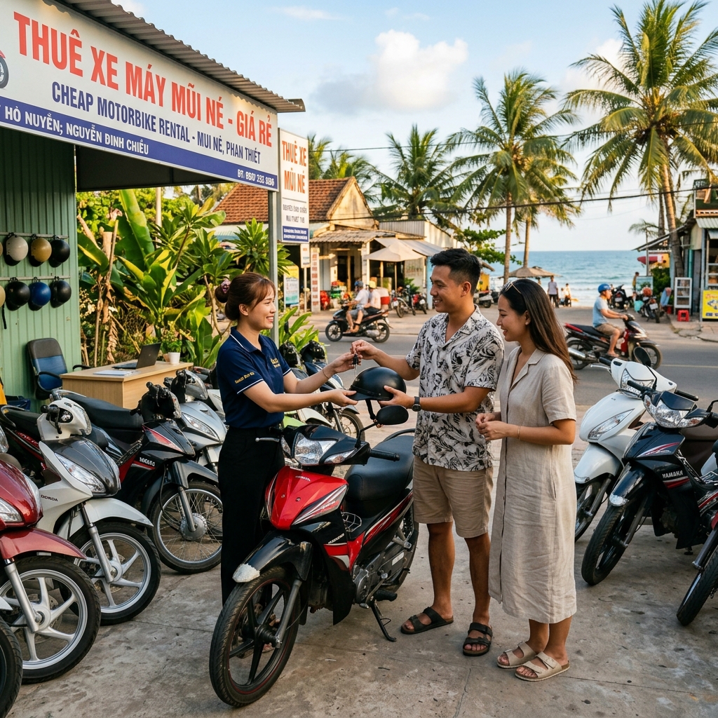 Thuê Xe Máy Phan Thiết Mũi Né