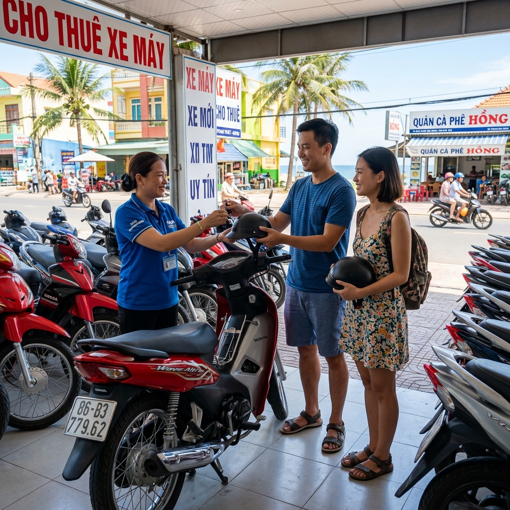 Dịch Vụ Cho Thuê Xe Máy Tại Phan Thiết