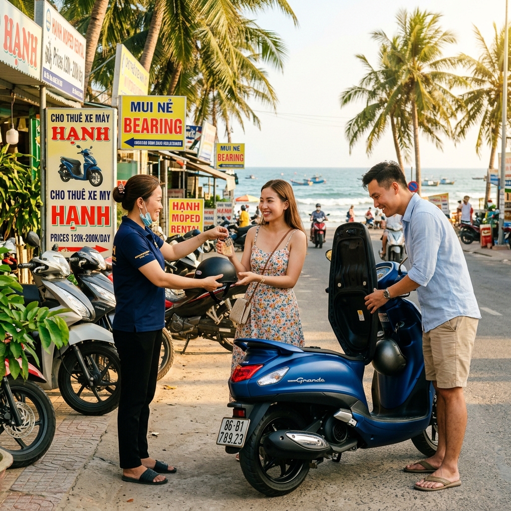 Thuê Xe Tay Ga Mũi