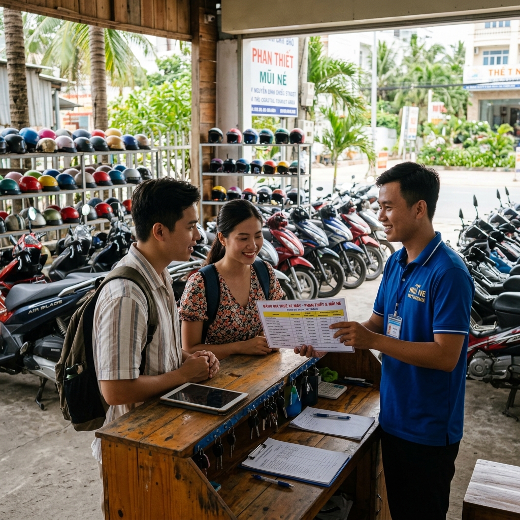 Bảng Giá Thuê Xe Máy Phan Thiết