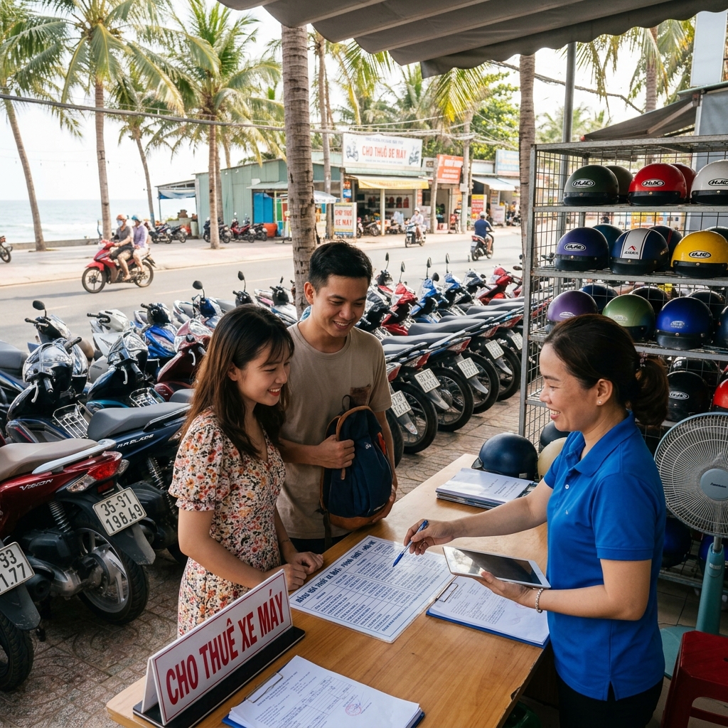 Bảng Giá Thuê Xe Máy Phan Thiết