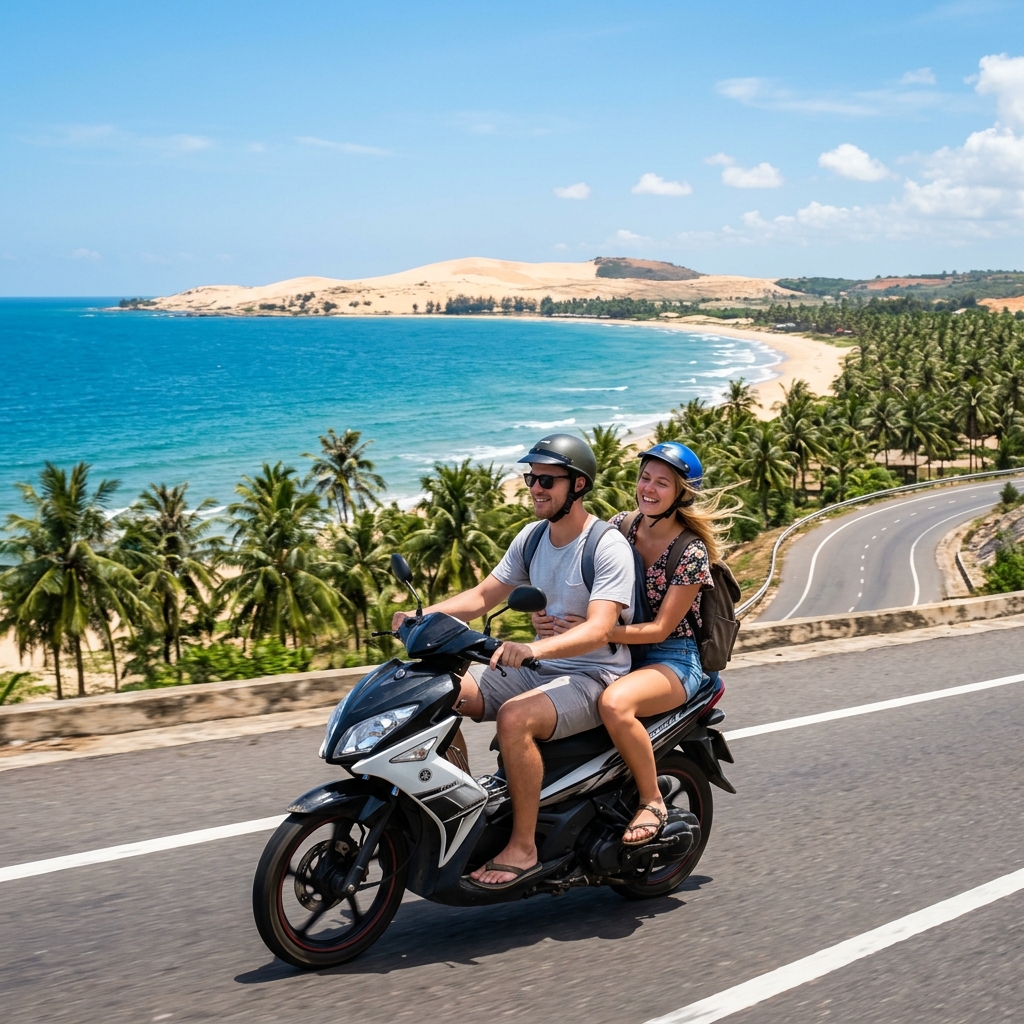 Rent A Motorbike In Mui Ne