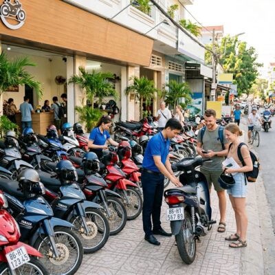 cho thuê xe máy Phan Thiết