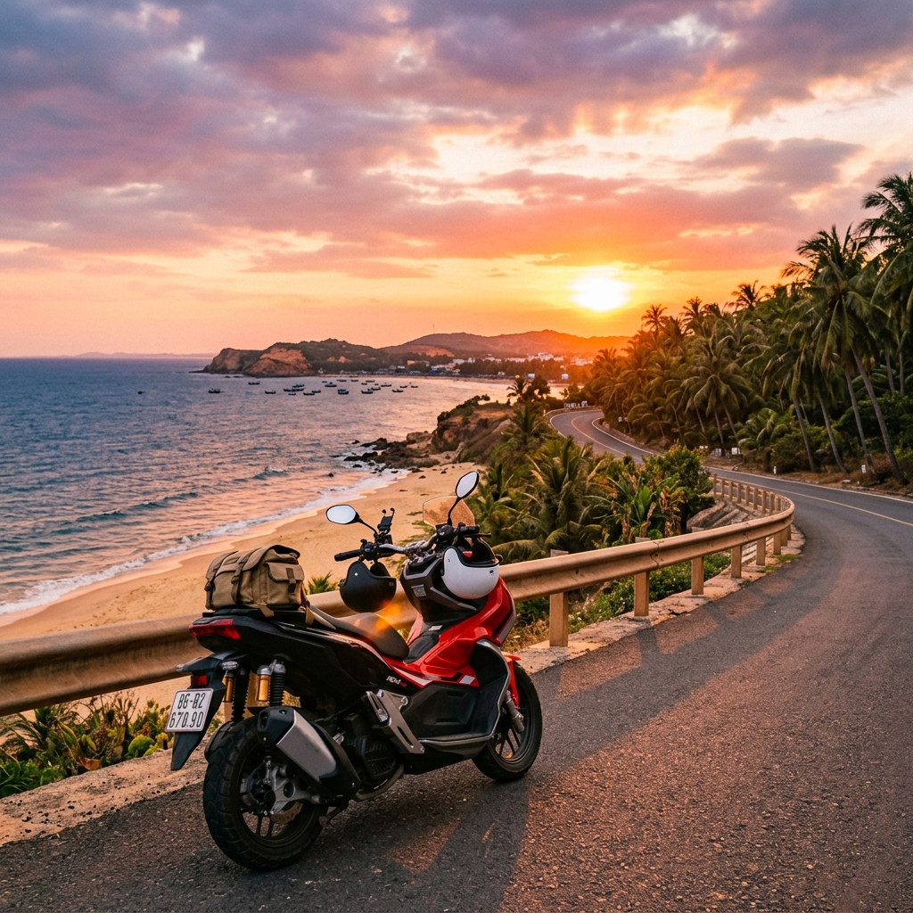 Rent A Motorbike In Mui Ne