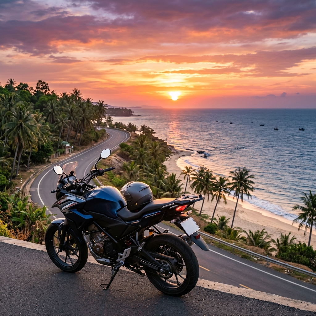 Rent A Motorbike In Mui Ne